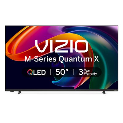 VIZIO 50' Class MQX Series Premium 4K QLED HDR 120Hz Smart TV for Gaming and Streaming, Bluetooth Headphone Capable -