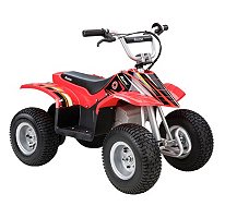 Razor Dirt Quad Electric Four-Wheeled Off-Road Vehicle with Powerful 350 Watt Electric Motor
