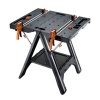 Worx Pegasus Folding Work Table and Sawhorse with Clamps