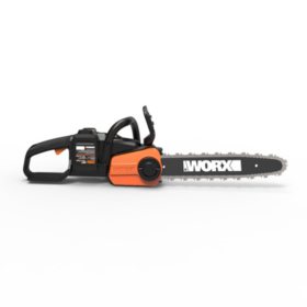 Worx 40V Power Share Cordless 14" Chainsaw with Auto-Tension 2X 20V