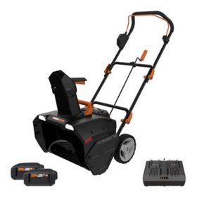 Worx Nitro WG761 80V Cordless 21 Self-Propelled Lawn Mower, 4 Batteries -  Sam's Club