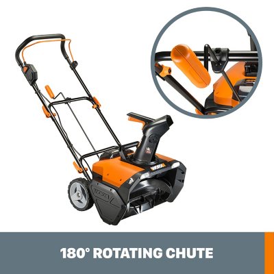 Worx snow best sale blower cordless