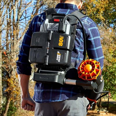 Worx NITRO 80V Brushless Cordless Backpack Leaf Blower review - Feel the  Power! - The Gadgeteer