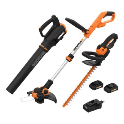 Buy WORX WG932 20V String Trimmer, Blower and Hedge Trimmer + 2 Chargers by  Cheapees Store on 11 Main