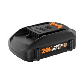Worx 20V Power Share 2.0 Ah Max  Lithium-Ion Replacement Battery