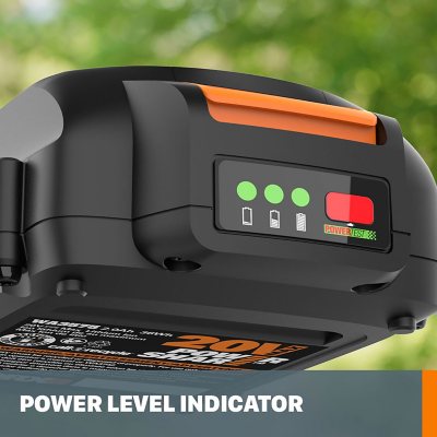WORX 20-Volt Lithium Ion (li-ion) Battery in the Cordless Power Equipment  Batteries & Chargers department at