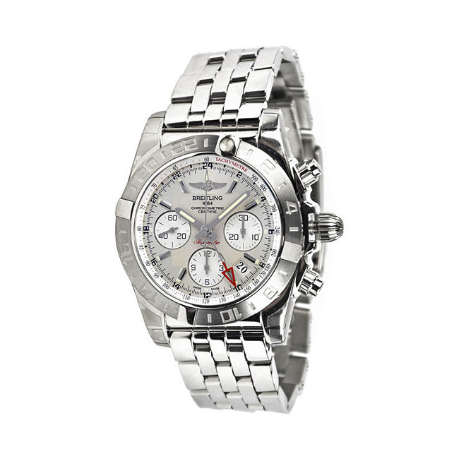 Men's Breitling Chronomat 44 GMT Stainless Steel Watch