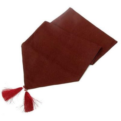 Handmade Red Cotton Table Runner With Tassels Sam's Club