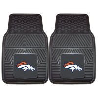NFL - Denver Broncos 2-pc Vinyl Car Mat Set