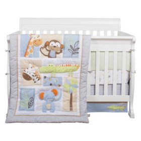 Trend Lab 6-Piece Crib Bedding Set, Jungle Fun