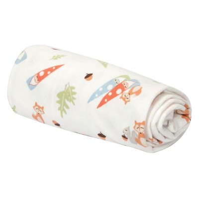 Trend Lab Garden Gnomes Deluxe Flannel Swaddle Blanket 101511 