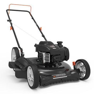 Yard Force 21 in. e450 Briggs & Stratton Engine Gas Push Mower 2-in-1  Cutting System