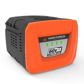 Yard Force 60-Volt 2.5 Ah Lithium-Ion XTRA Battery with Fuel Gauge