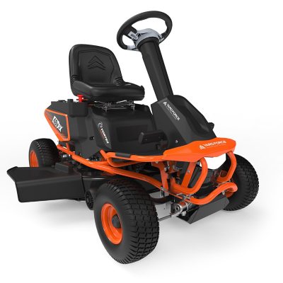 Yard Force 48v Brushless 38″ Battery-Powered Electric Rear Engine Riding Lawn Mower