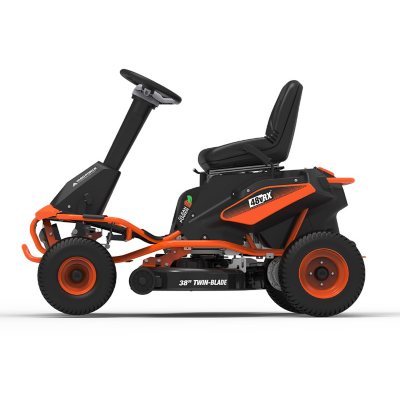 48v Brushless 38 in. Battery Powered Electric Rear Engine Riding Lawn Mower