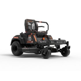 Yard Force 42 inch Cordless Zero Turn Riding Lawn Mower, 4 acres per charge, 56v 100Ah LFP premium battery, LED lights, 5inch LCD intelligent operator screen 