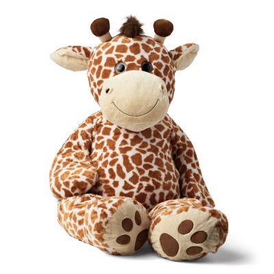 oversized stuffed giraffe