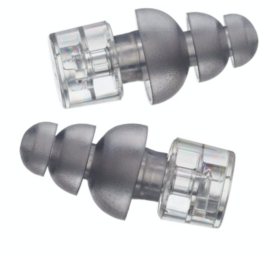 ER20XS Earplugs, Standard Clear Stem with Frost Tips