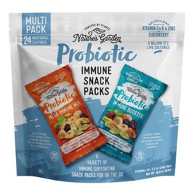 Nature's Garden Probiotic Immune Booster Variety Snack Packs (24 pk.)