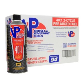 VP Small Engine Fuels 40:1 Premixed Fuel 8-pack/32oz bottles