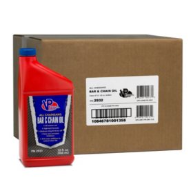 VP Small Engine Fuels Bar & Chain Oil (12-pack/32oz bottles)