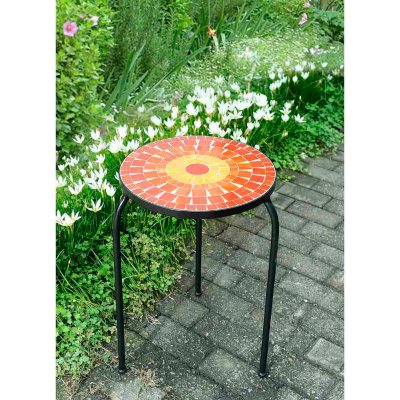 Sunjoy Sunset Red Accent Table Sam's Club