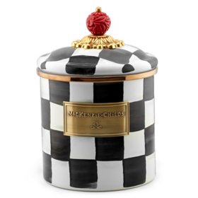 MacKenzie-Childs Courtly Check Small Canister