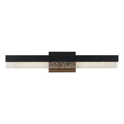 Artika Bubble Bar Integrated LED Vanity Light, Assorted Colors - Black:- Black