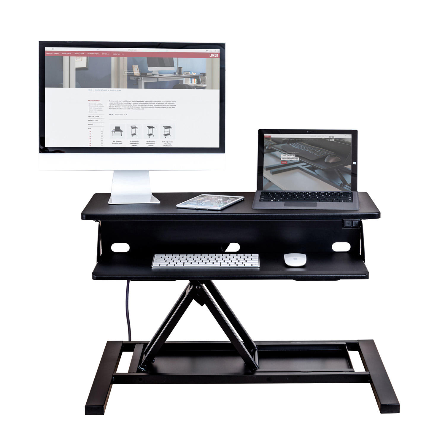 Electric Level Up Pro 32 Standing Desk Converter