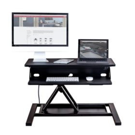 Electric Level Up Pro 32 Standing Desk Converter Sam S Club