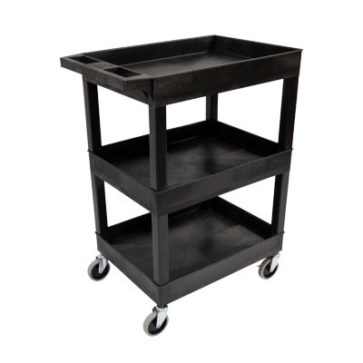 Rubbermaid Commercial Xtra Open Side 3-Shelf Utility Cart - Sam's Club