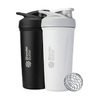 BlenderBottle Strada 24-ounce Stainless Steel Combo, 2-Pack (Assorted Colors)