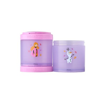 New Disney Princess 2 pack of portable, stackable snacking containers. Each  set includes one 1/3