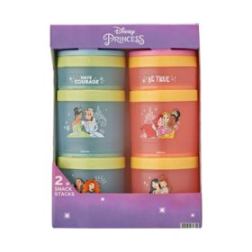 Whiskware Disney  Combo Snack Pack Lunch Set, Choose Color