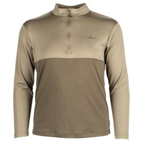 Habit Men’s Quarter Zip Performance Layer with Scent-Factor