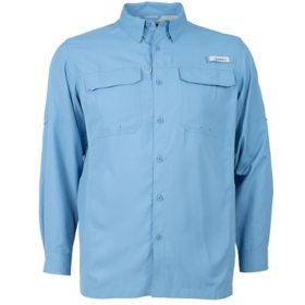 Habit Men's UPF 40+ Long-Sleeve Fishing Shirt, Choose Color