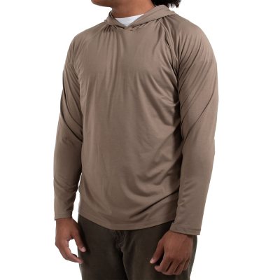 Habit Lightweight Hoodie Taupe S:- Taupe, S