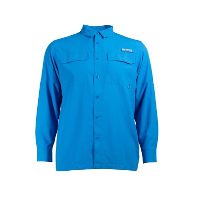 Habit Men's UPF 40+ UV Protection Long-Sleeve Fishing Shirt:- Super Sonic, M