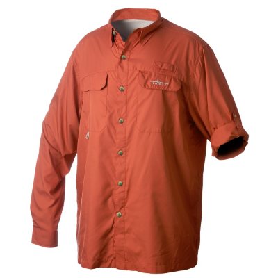 Habit Vented River Long-Sleeved Shirt, Orange - Choose Your Size - Sam's  Club