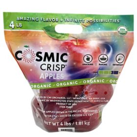 Organic Cosmic Crisp Apples, 4 lbs.