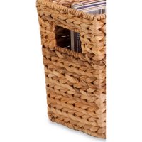 Honey-Can-Do Natural Water Hyacinth Magazine Storage Basket