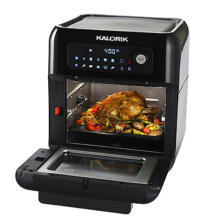 Kalorik 10 Quart Air Fryer Oven, Black