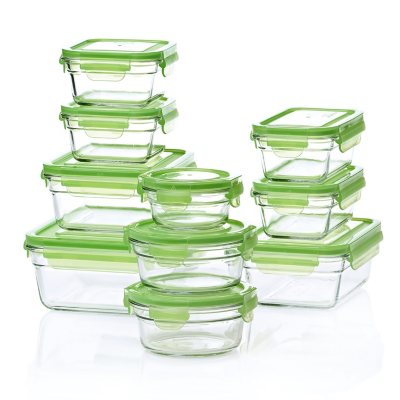 495ML GLASS LOCK/FOOD STORAGE CONTAINER, ITEM# RP-523,玻璃保鮮盒