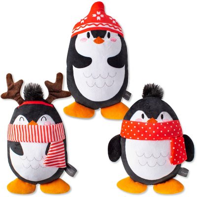 Squeaky penguin outlet dog toy