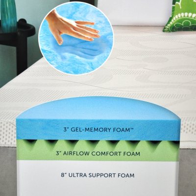 14 INCH GEL MATTRESS MEMORY FOAM Sam's Club