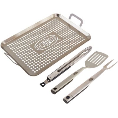 Kingsford Stainless Steel 3 Piece BBQ Tool Set