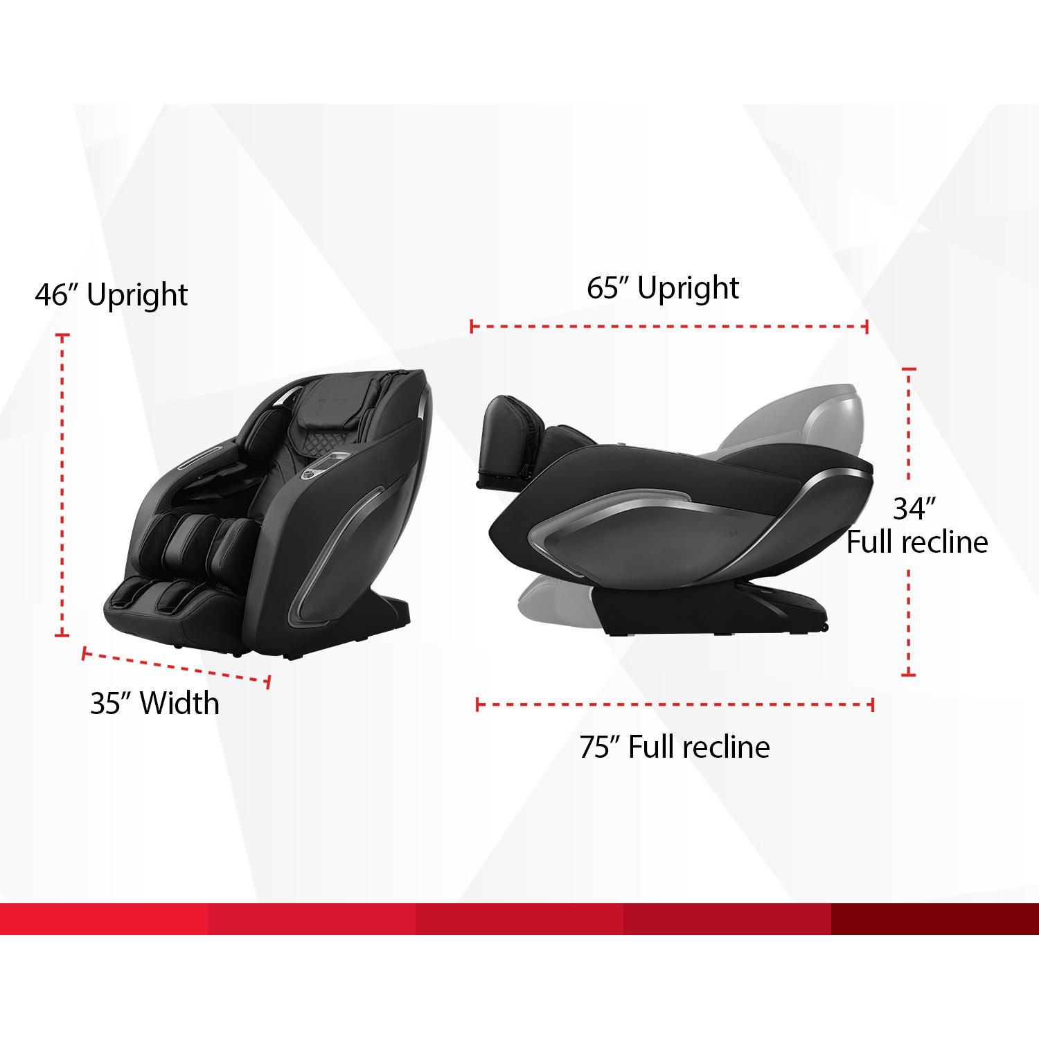 Best Massage 6000 3D Smart Chair with Negative Oxygen Ions