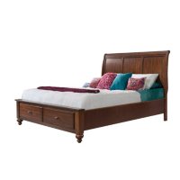 Channing Sleigh Storage Bed (Assorted Sizes)