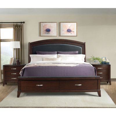 Elaine 3 Piece Platform Storage Bedroom Set - dealepic