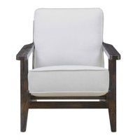 Mercer Accent Chair with Antique Legs (Various Colors)